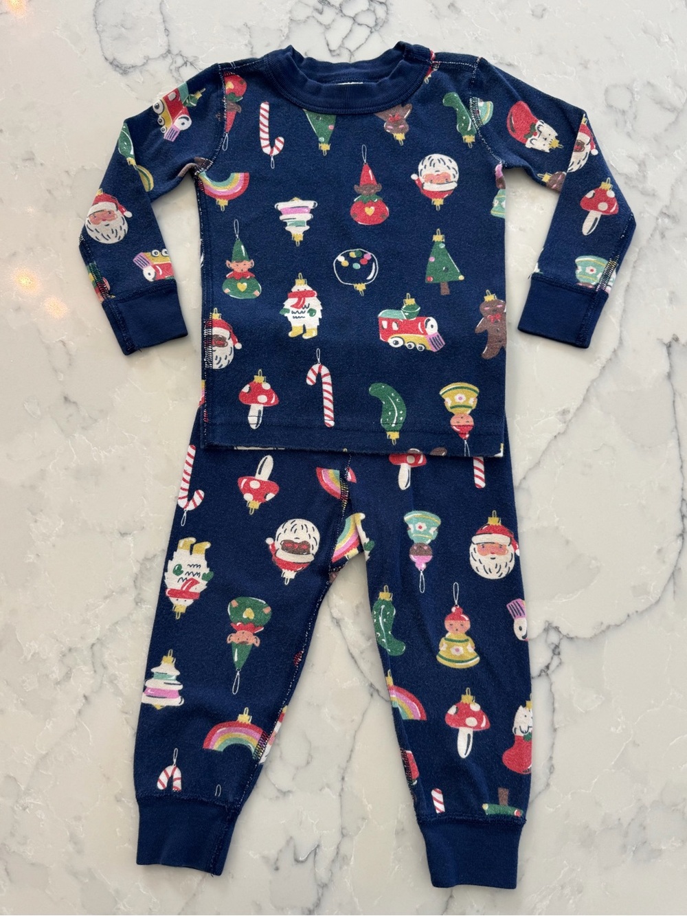 Hanna Andersson Christmas Pajamas Size 2T